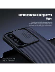 Nillkin CamShield PRO Magnetic Hard Case för Samsung Galaxy A55 5G Svart