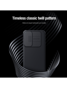 Nillkin CamShield PRO Magnetic Hard Case för Samsung Galaxy A55 5G Svart