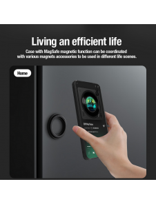 Nillkin CamShield PRO Magnetic Hard Case för Samsung Galaxy A35 5G Svart