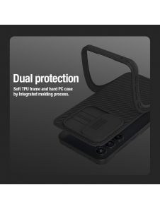 Nillkin CamShield PRO Magnetic Hard Case för Samsung Galaxy A35 5G Svart