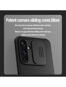 Nillkin CamShield PRO Magnetic Hard Case för Samsung Galaxy A35 5G Svart