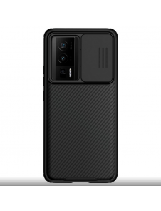 Nillkin CamShield PRO Magnetic Hard Case för Poco F5 Pro 5G Svart