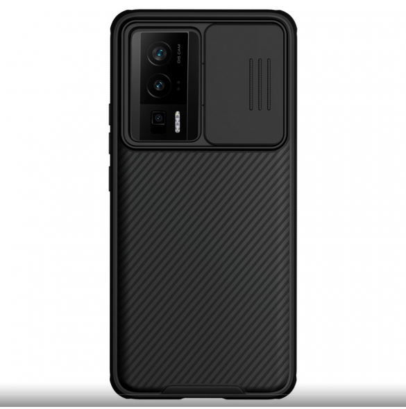 Nillkin CamShield PRO Magnetic Hard Case för Poco F5 Pro 5G Svart