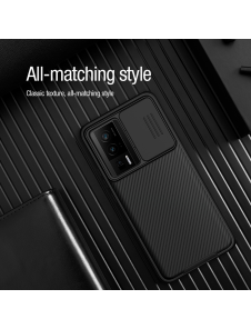 Nillkin CamShield PRO Magnetic Hard Case för Poco F5 Pro 5G Svart