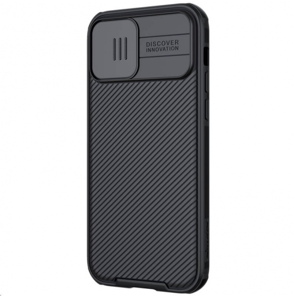 Nillkin CamShield PRO magnetiskt hårt fodral för Apple iPhone 12/12 Pro 6.1 Svart