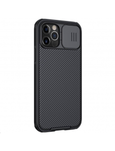 Nillkin CamShield PRO magnetiskt hårt fodral för Apple iPhone 12/12 Pro 6.1 Svart