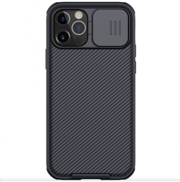 Nillkin CamShield PRO Magnetic Hard Case för Apple iPhone 12 Pro Max 6.7 Svart