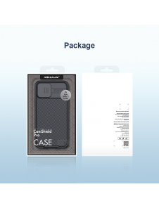 Nillkin CamShield PRO Magnetic Hard Case för Apple iPhone 12 Pro Max 6.7 Svart
