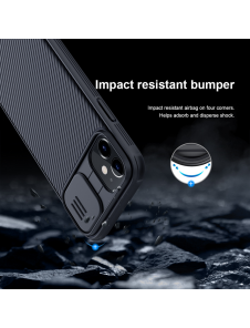 Nillkin CamShield PRO Magnetic Hard Case för Apple iPhone 11 Svart
