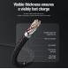 Nillkin Datakabel Swift Pro 3in1 1,5m Svart