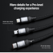Nillkin Datakabel Swift Pro 3in1 1,5m Svart