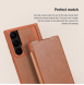 Nillkin Qin Book PRO-fodral till Samsung Galaxy S23 Ultra Black