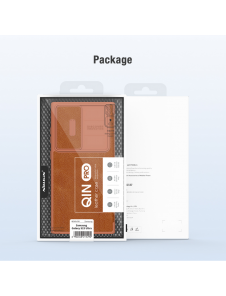 Nillkin Qin Book PRO-fodral till Samsung Galaxy S23 Ultra Black