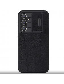 Nillkin Qin Book PRO Fodral till Samsung Galaxy S23 FE Svart