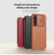 Nillkin Qin Book PRO Fodral till Samsung Galaxy S23 FE Svart