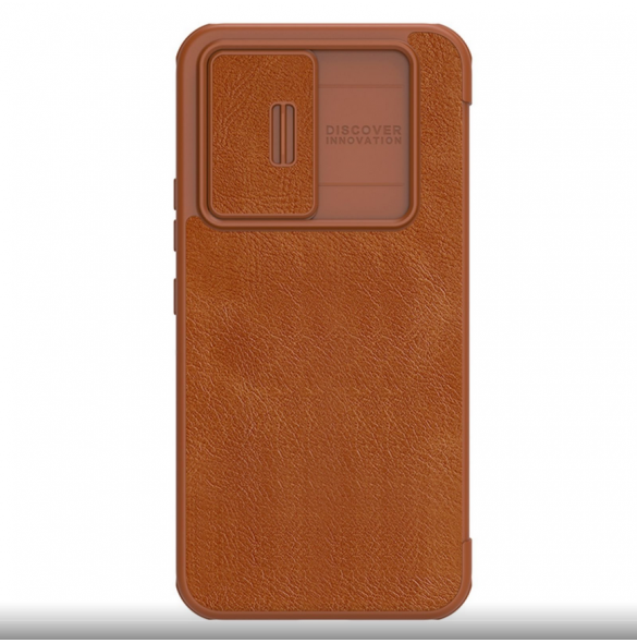 Nillkin Qin Book PRO-fodral till Samsung Galaxy A54 5G Brun