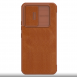Nillkin Qin Book PRO-fodral till Samsung Galaxy A54 5G Brun