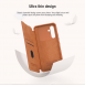 Nillkin Qin Book PRO-fodral till Samsung Galaxy A54 5G Brun