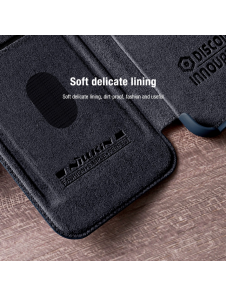 Nillkin Qin Book PRO-fodral till Samsung Galaxy A54 5G Brun