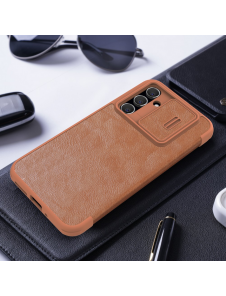 Nillkin Qin Book PRO-fodral till Samsung Galaxy A54 5G Brun