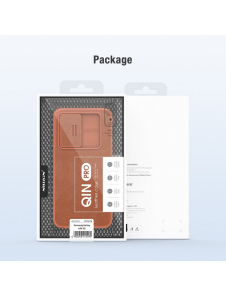 Nillkin Qin Book PRO-fodral till Samsung Galaxy A54 5G Brun