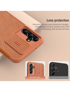 Nillkin Qin Book PRO Fodral till Samsung Galaxy A14 4G Svart