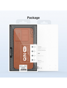 Nillkin Qin Book PRO Fodral till Samsung Galaxy A14 4G Svart