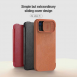 Nillkin Qin Book PRO Fodral till Apple iPhone 15 Svart