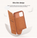 Nillkin Qin Book PRO Fodral till Apple iPhone 15 Svart