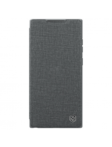 Nillkin Qin Book PRO Tygfodral till Samsung Galaxy S23 Ultra Grey