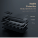 Nillkin Qin Book PRO Tygfodral till Samsung Galaxy S23 Ultra Grey