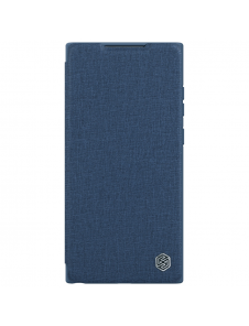 Nillkin Qin Book PRO Tygfodral till Samsung Galaxy S23 Ultra Blue