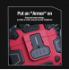 Nillkin Bounce PRO-fodral för AirPods 3 Black