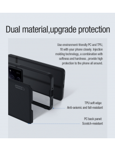 Nillkin Super Frosted PRO Magnetic Back Cover för Xiaomi 13T/13T Pro Black