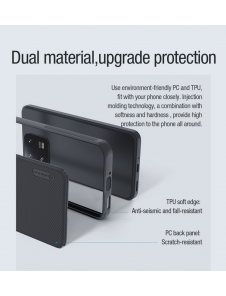 Nillkin Super Frosted PRO Magnetic Back Cover för Xiaomi 13 Pro Black