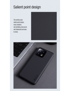 Nillkin Super Frosted PRO Magnetic Back Cover för Xiaomi 13 Black