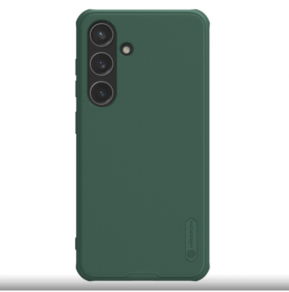 Nillkin Super Frosted PRO magnetiskt bakskal till Samsung Galaxy S24 Deep Green