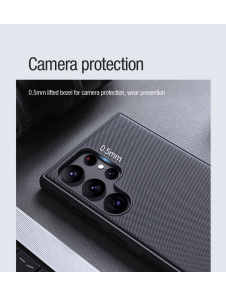 Nillkin Super Frosted PRO magnetiskt bakskal till Samsung Galaxy S22 Ultra Black