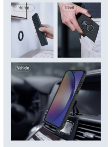 Nillkin Super Frosted PRO magnetiskt bakskal till Samsung Galaxy A55 5G Svart