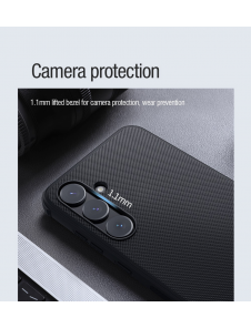 Nillkin Super Frosted PRO magnetiskt bakskal till Samsung Galaxy A55 5G Svart