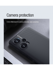 Nillkin Super Frosted PRO Magnetic Back Cover för Poco F5 5G Svart