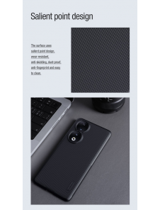 Nillkin Super Frosted PRO Magnetic Back Cover för Honor 90 Black