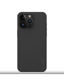 Nillkin Super Frosted PRO magnetiskt bakskal till Apple iPhone 15 Pro Max Svart