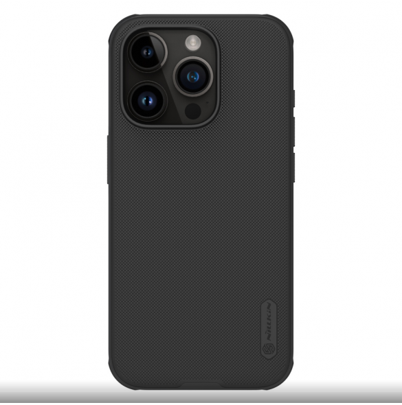 Nillkin Super Frosted PRO magnetiskt bakskal till Apple iPhone 15 Pro Svart