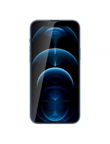 Nillkin 2in1 HD helskärmshärdat glas för Apple iPhone 14 Svart