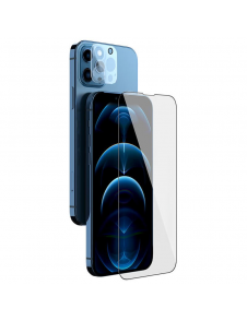 Nillkin 2in1 HD helskärmshärdat glas för Apple iPhone 13 Pro Svart