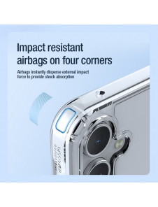 Nillkin Nature TPU PRO magnetiskt skal till Samsung Galaxy A55 5G Transparent