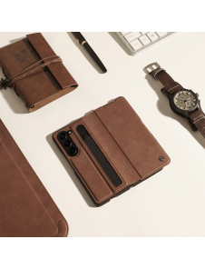Nillkin Aoge Fodral till Samsung Galaxy Z Fold 5 Brun