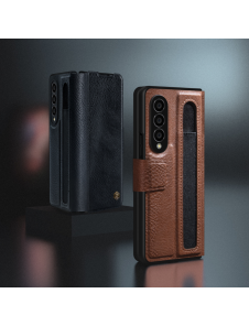 Nillkin Aoge Fodral till Samsung Galaxy Z Fold 4 5G Brun