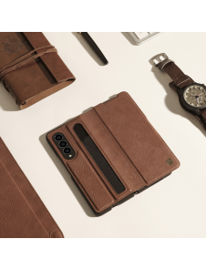 Nillkin Aoge Fodral till Samsung Galaxy Z Fold 4 5G Brun